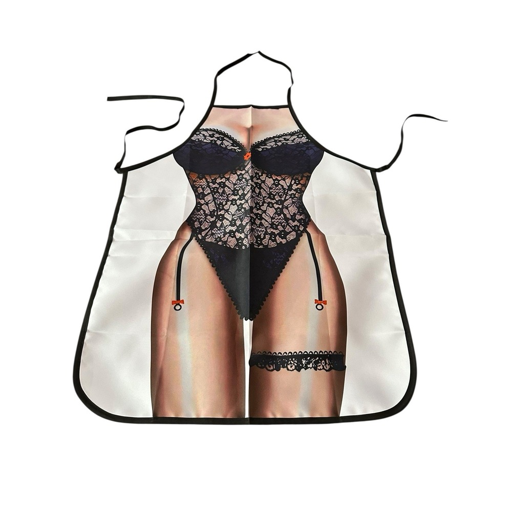 NEW novelty adult ONE SIZE apron full coverage funny SEXY LADY WIFE